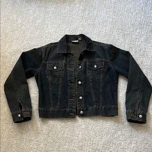 Halogen Dark Denim Jean Jacket